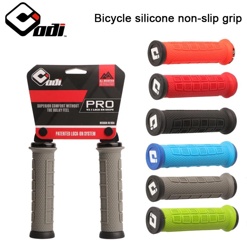 ODI PRO manchettes vtt poignées de vélo de montagne manchettes en Silicone poignée de vélo poignée v