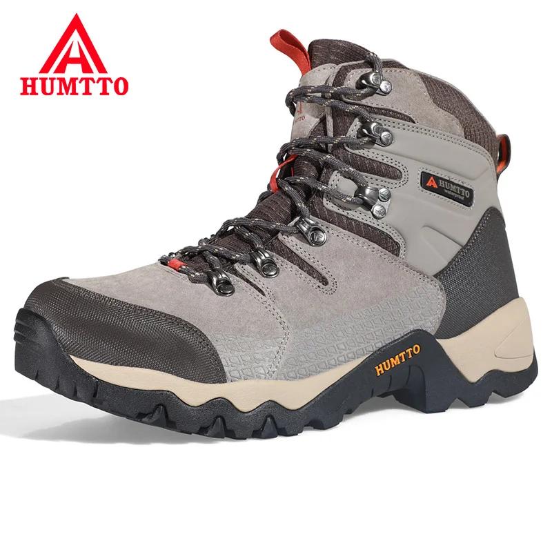 HUMTTO – chaussures de randonnée et de Sport en plein air pour hommes, baskets imperméables, antidér
