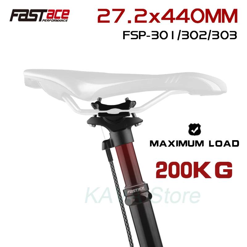 Fastace-Tige de dégager télescopique VTT, compte-gouttes réglable, levier de dégager VTT, longueur 2