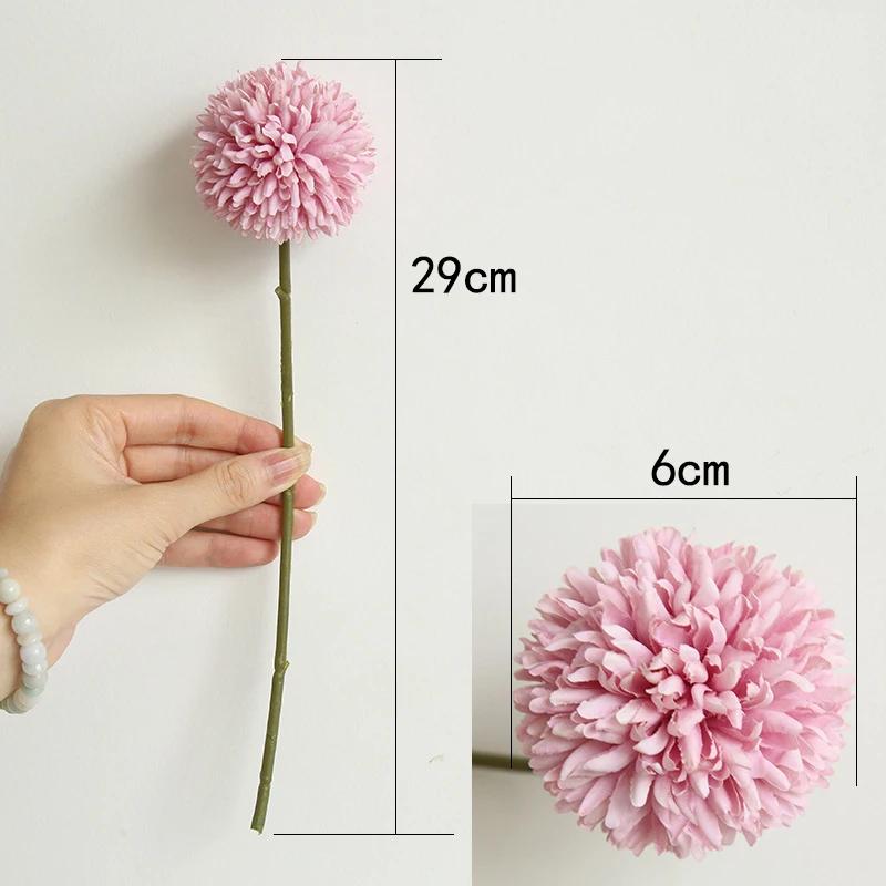 Bouquet de Fleurs Artificielles Hortensia, pour Décoration de Maison, Chambre à Coucher, Mariage, Va