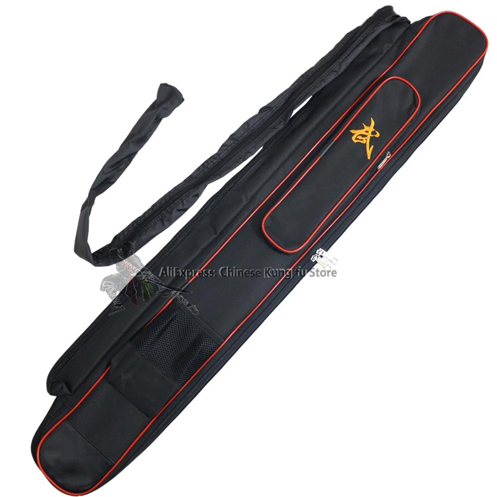 Sac de bâtons d'épée de Kung fu de haute qualité, sac de transport pour armes Wushu d'arts martiaux,