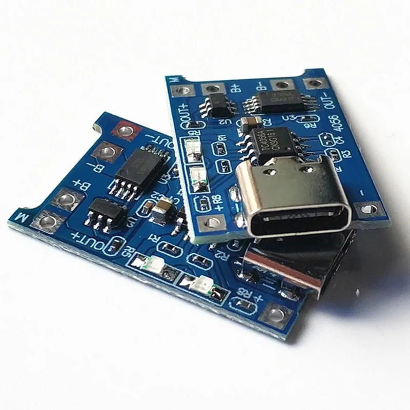 5 pièces type-c/Micro/Mini USB 5V 1A 18650 TP4056 Module de chargeur de batterie au Lithium carte de