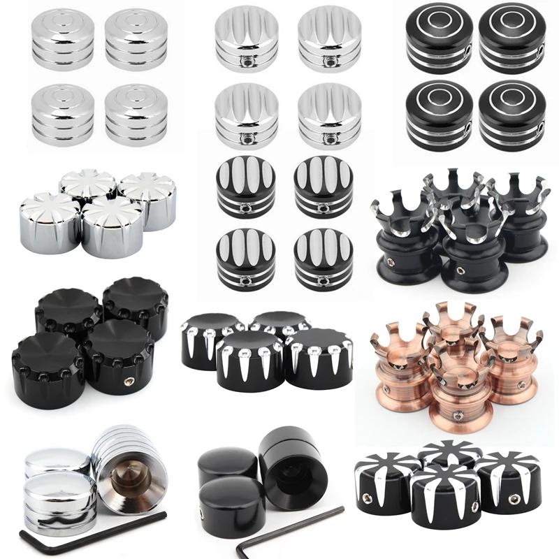 Couvercle de boulon de tête de bougie d'allumage de moto, noir/Chrome pour Harley Twin Cam Touring 1