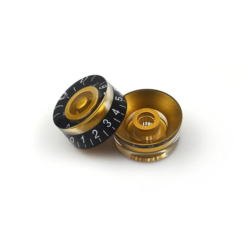 2/4 pièces bouton de tonalité de Volume de guitare LP guitare électrique haut-de-forme guitare droit