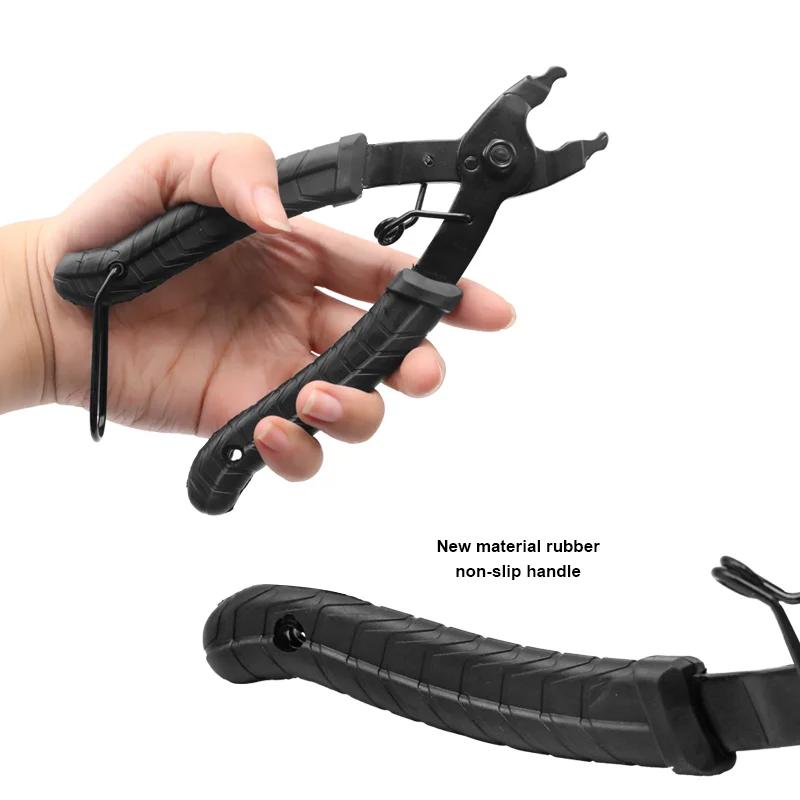 Pince à boucle de chaîne à maillons de vélo, dissolvant de maillons de vélo de route, outil de répar