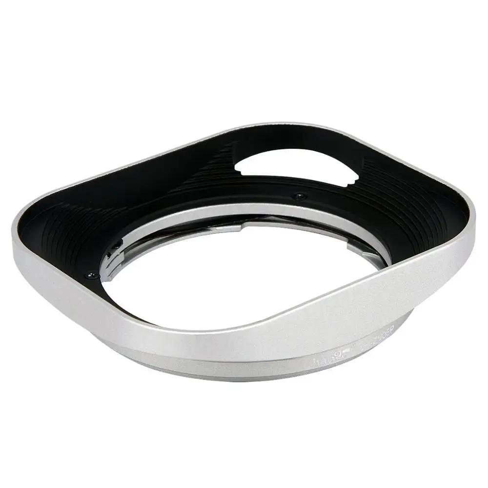 Haoge Pare-soleil LH-ZV06P pour conclus Zed'appareils ZM 21mm 25mm 28mm f2.8, 21mm f4.5 Silver Hollo