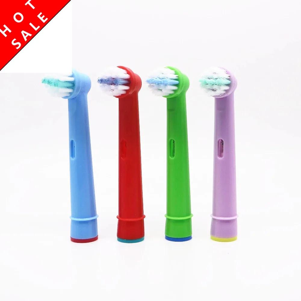 Têtes de brosse à dents de rechange pour enfants, 4 pièces, pour brosse à dents électrique oral-b, a