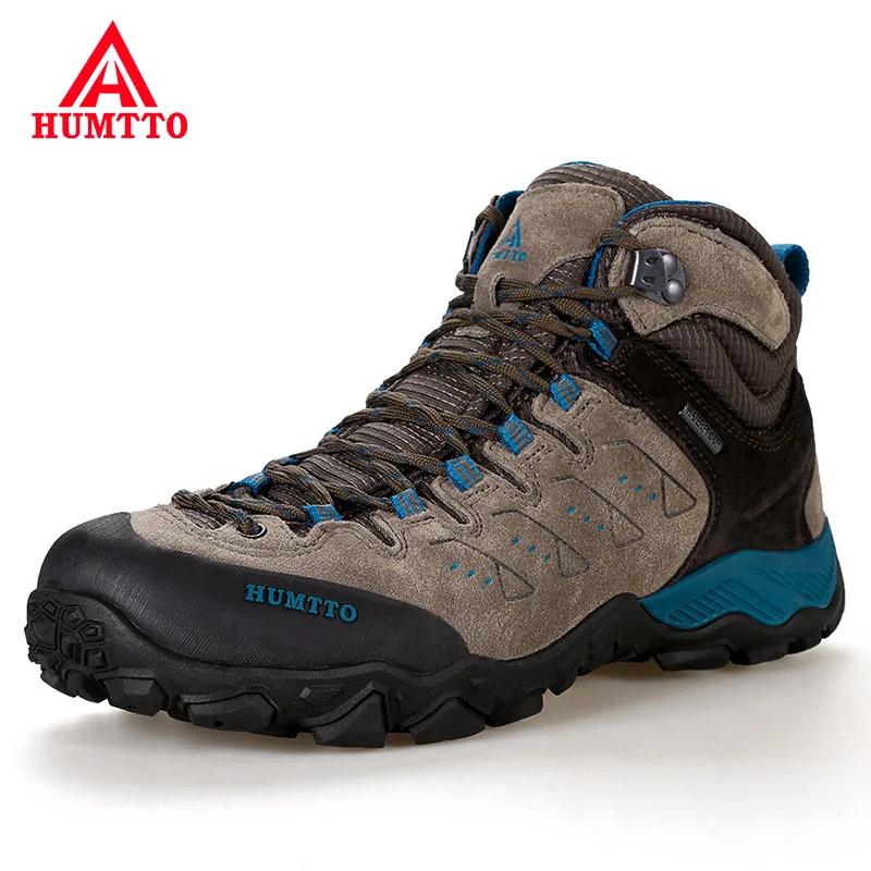 Chaussures randonnée imperméables hommes femmes cuir hiver escalade Trekking bottes sport 2021