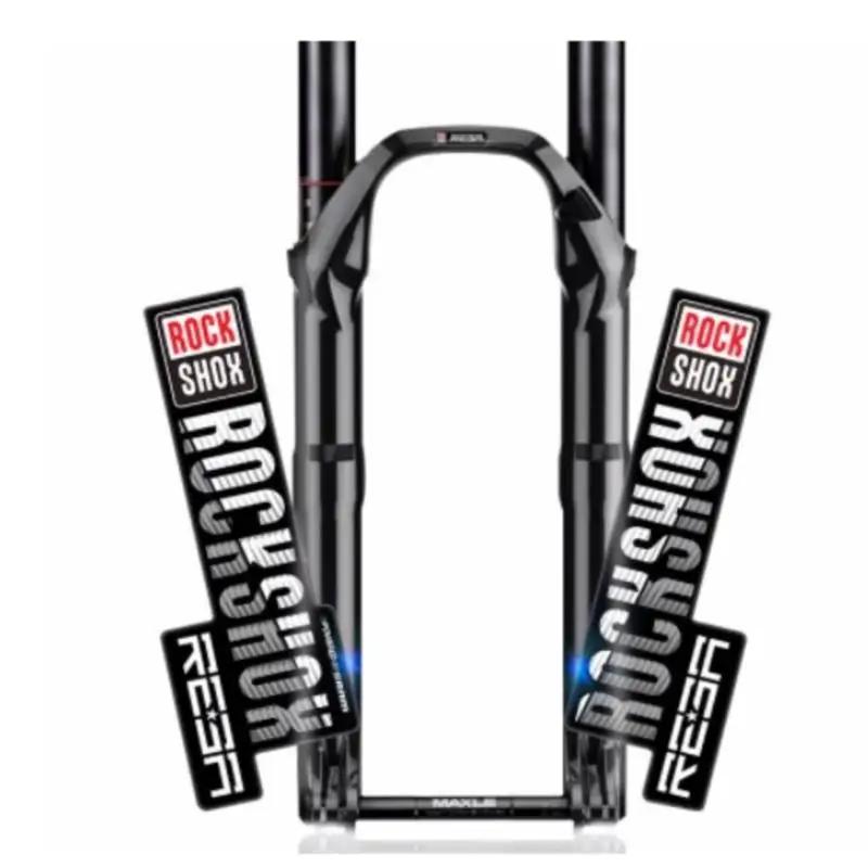 Autocollant étanche pour fourche avant de vélo de montagne, étiquette de choc, changement de couleur