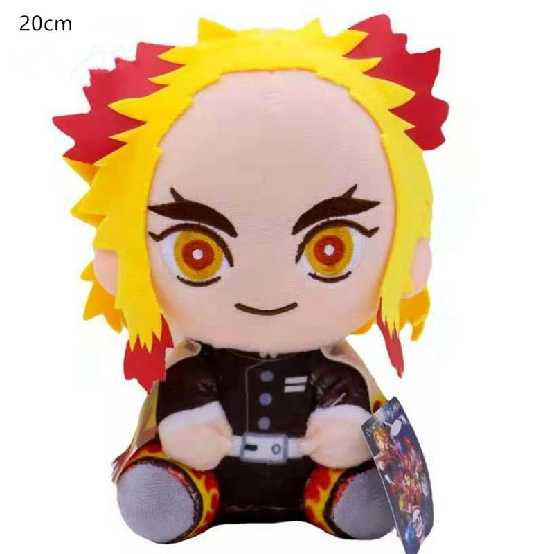 Dessin animé Demon Slayer: Kimetsu No Yaiba Kamado Tanjirou Cosplay poupée oreiller Kawaii jouet en