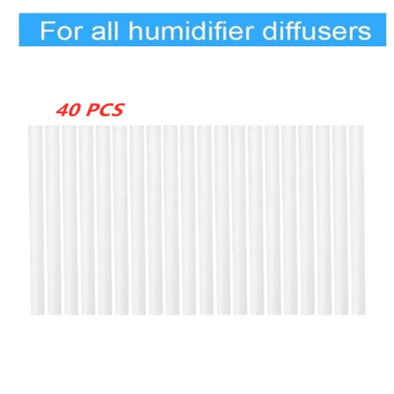 Filtres de remplacement pour humidificateur d'air, 40 pièces, bâton éponge en coton pour humidificat