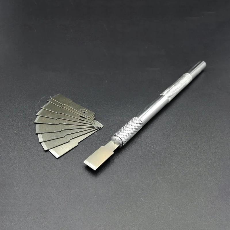 SAYTL-Kit d'outils de réparation d'écran de téléphone portable, pelle en caoutchouc, couteau à colle
