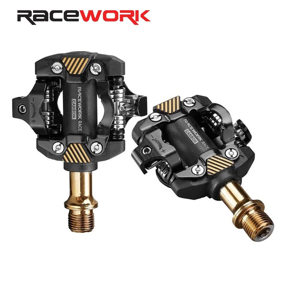 RACEasy-Pédales de VTT autobloquantes, repose-pieds VTT, repose-pieds VTT avec clip, assistance de p