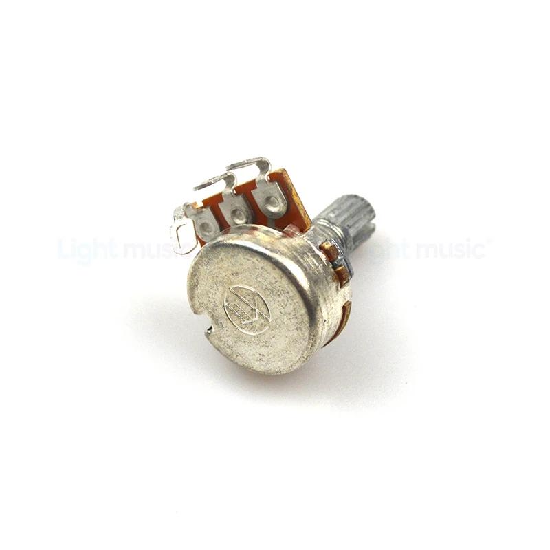 Potentiomètre cannelé pour guitare électrique, 2 pièces, A500K B500K A250K B250K, petit Pot, effet b