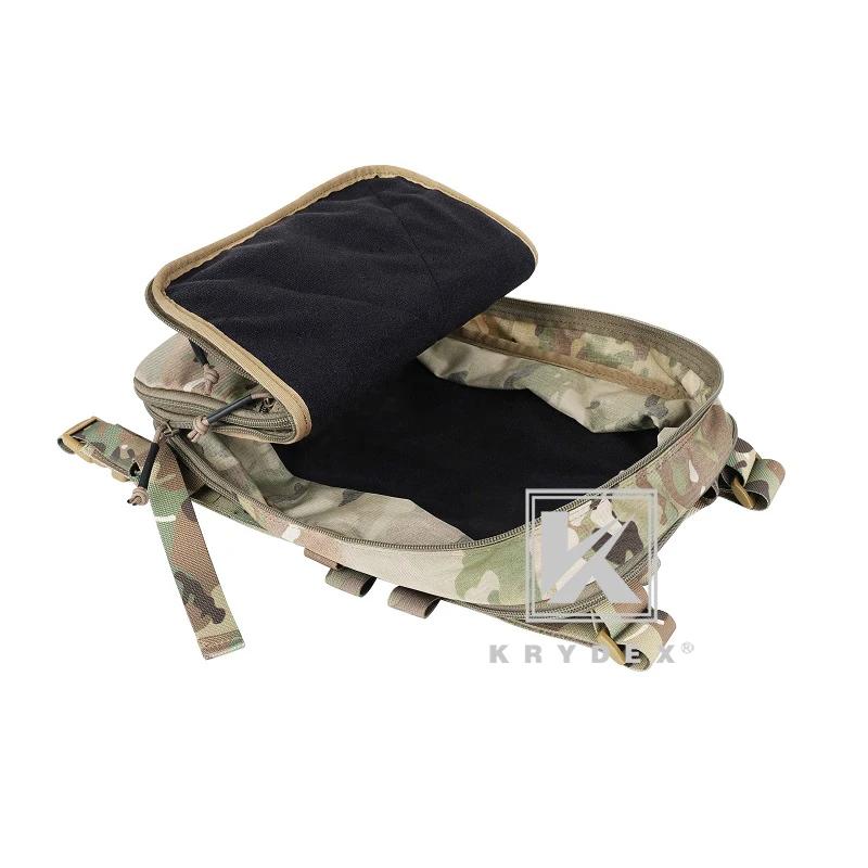 KRYDEX – sac à dos tactique D3, Version améliorée 23L, sac d'assaut extensible, hydratation MOLLE/sa