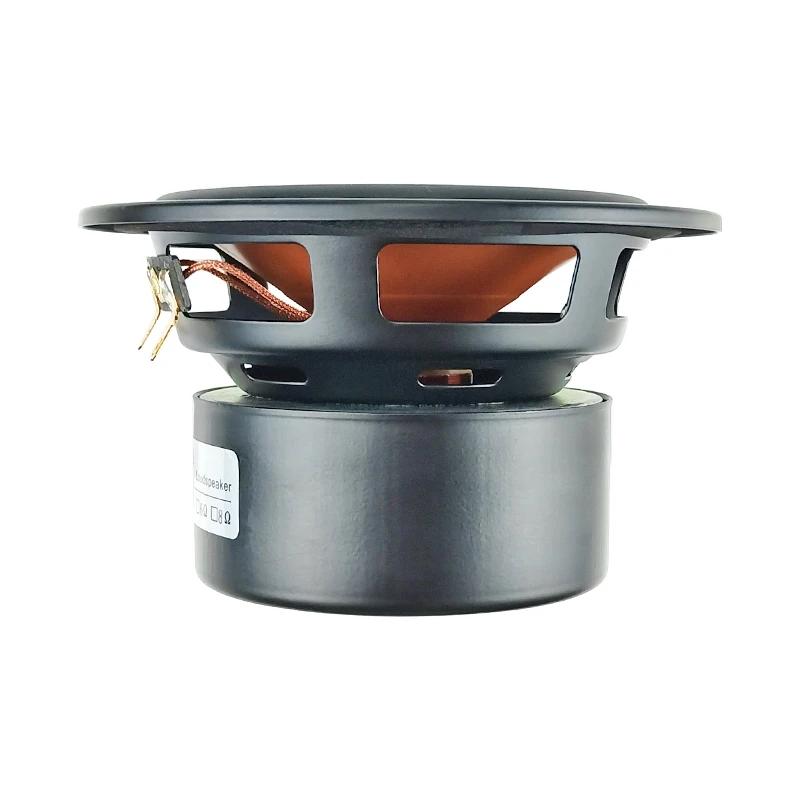 GHXAMP Hifi cône en céramique dorée 4 pouces 116mm Woofer mi-basse haut-parleur 4Ohm 40W bibliothèqu