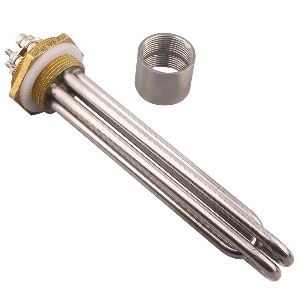 Élément chauffant d'eau par Immersion 220v/380V, chauffage électrique de brasserie SUS304, résistanc