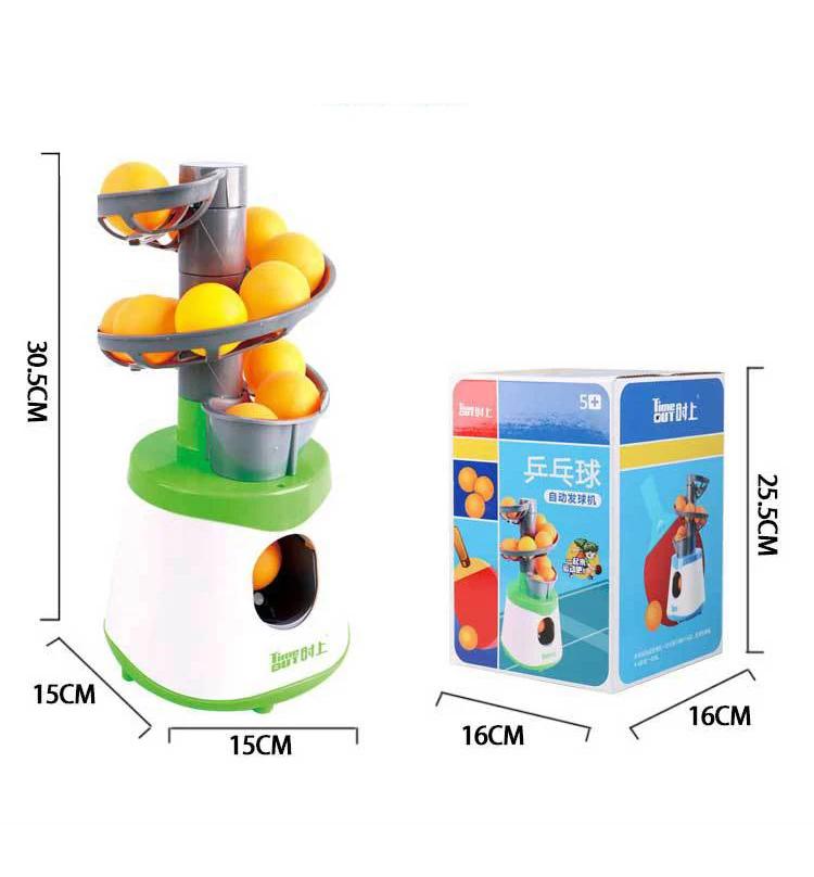 Pichet de balle de Tennis de Table Portable amélioré, Version double alimentation, Robot de balle de