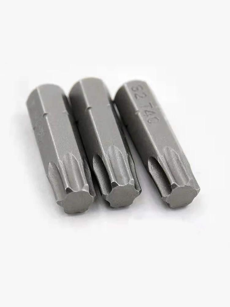 Jeu d'embouts de tournevis Torx T6 T7 T8 T9 T10 T15, en acier S2, 1/4 pouces, 6.35mm, tige hexagonal