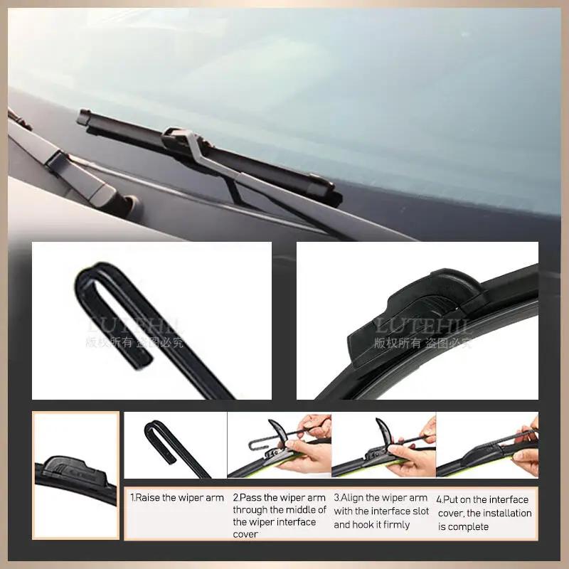 Jeu de balais d'essuie-glace avant et arrière, pour Hyundai Tucson TL 2016 2017 2018 2019 2020, 26 "