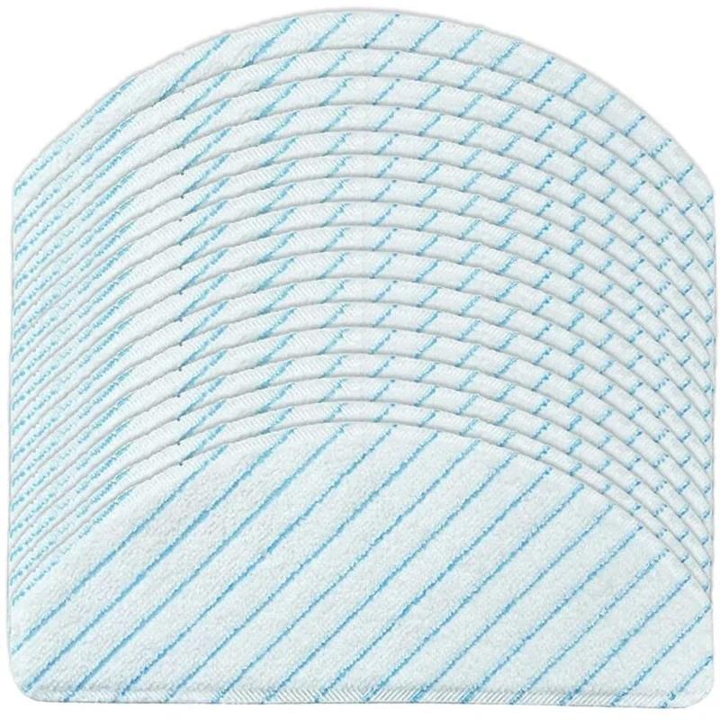 Tampons de nettoyage pour aspirateur Ecovacs Deebot OZMO T8 AIVI T8 Max T9 Power/Max, 50 pièces