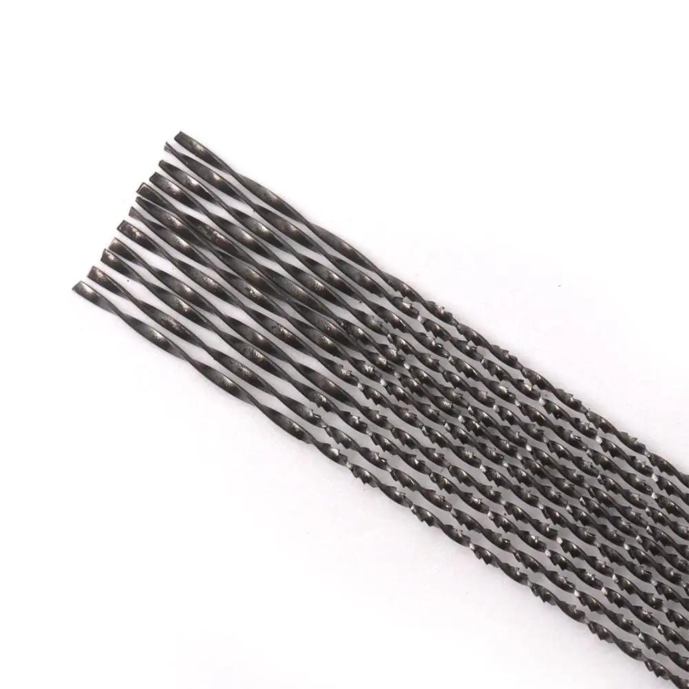 10 pièces 130 mm 2 # /3 # /7 # /8 # Lames de scie à chantourner dents en spirale lames de scie à b