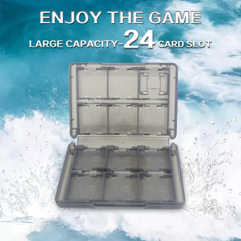 Étui rigide de rangement pour cartes de jeu DATA FROG 24 emplacements pour la série DS / 3DS