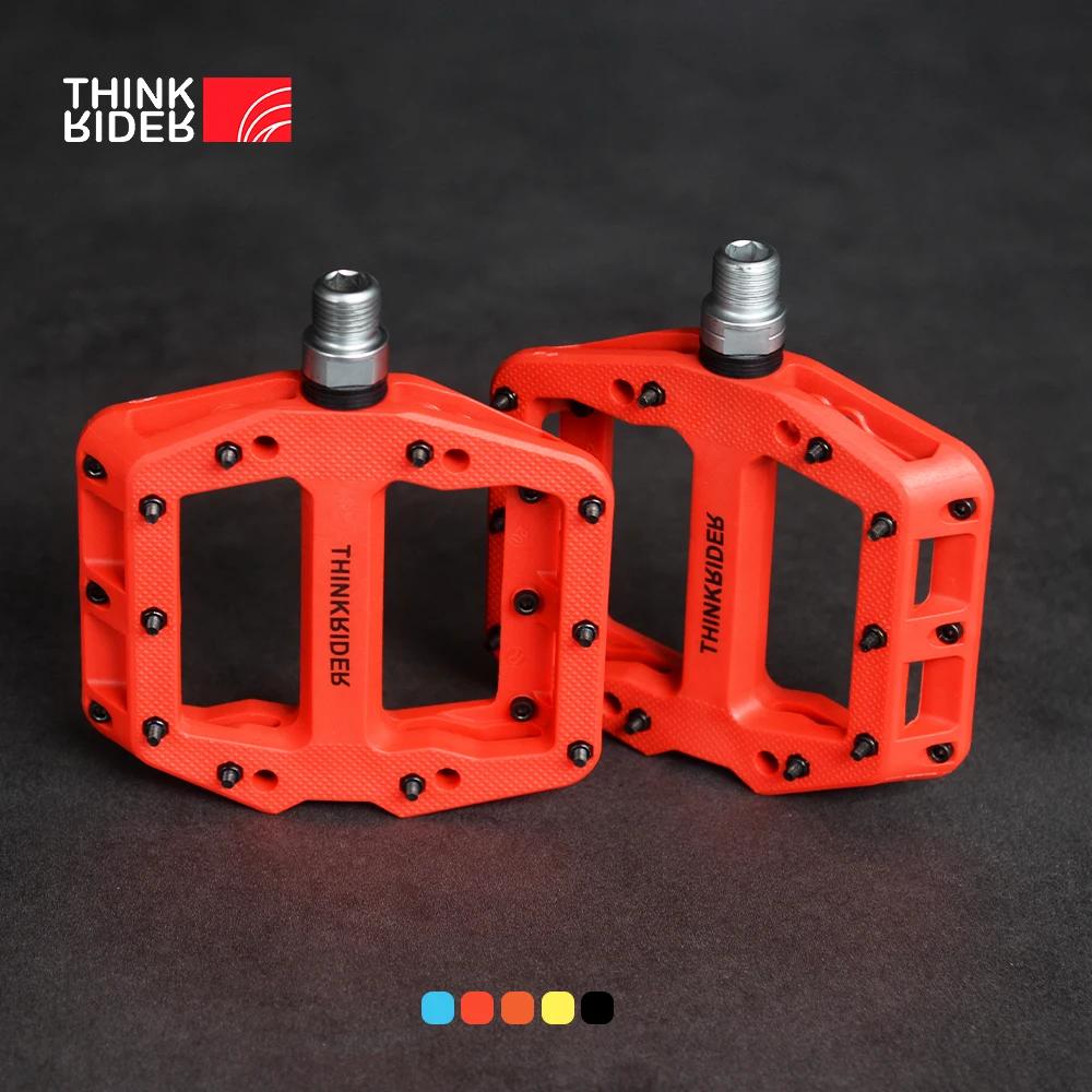 ThinkRider pédales de vélo plates vtt route 3 roulements scellés pédales de vélo pédales de montagne