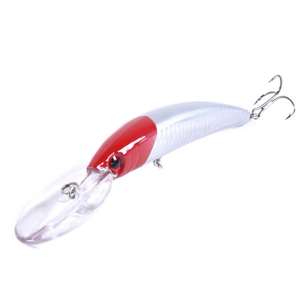 1 pièces 15 cm 15g plongée profonde Jerkbait artificiel dur appât pêche Wobblers méné leurre pour ba