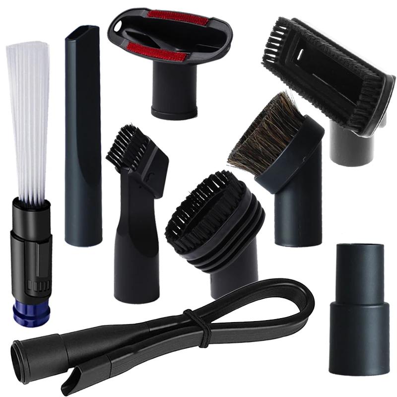 Buse de brosse d'aspirateur universelle 32 et 35mm, outil de nettoyage de tête de brosse, longue têt