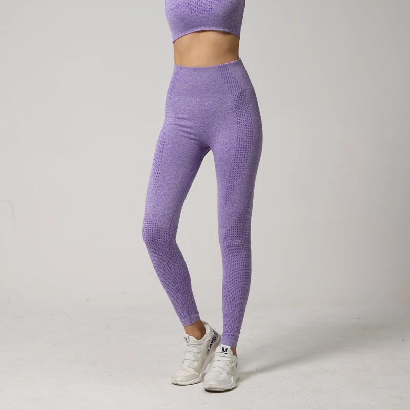 WAREBALL sans couture femmes énergie Leggings Fitness course pantalons de Yoga taille haute Leggings