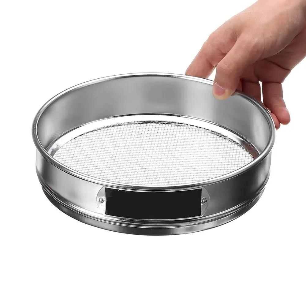 Tamis rond standard en acier inoxydable 500, tamis à ouverture de laboratoire, filtre à poudre de fa