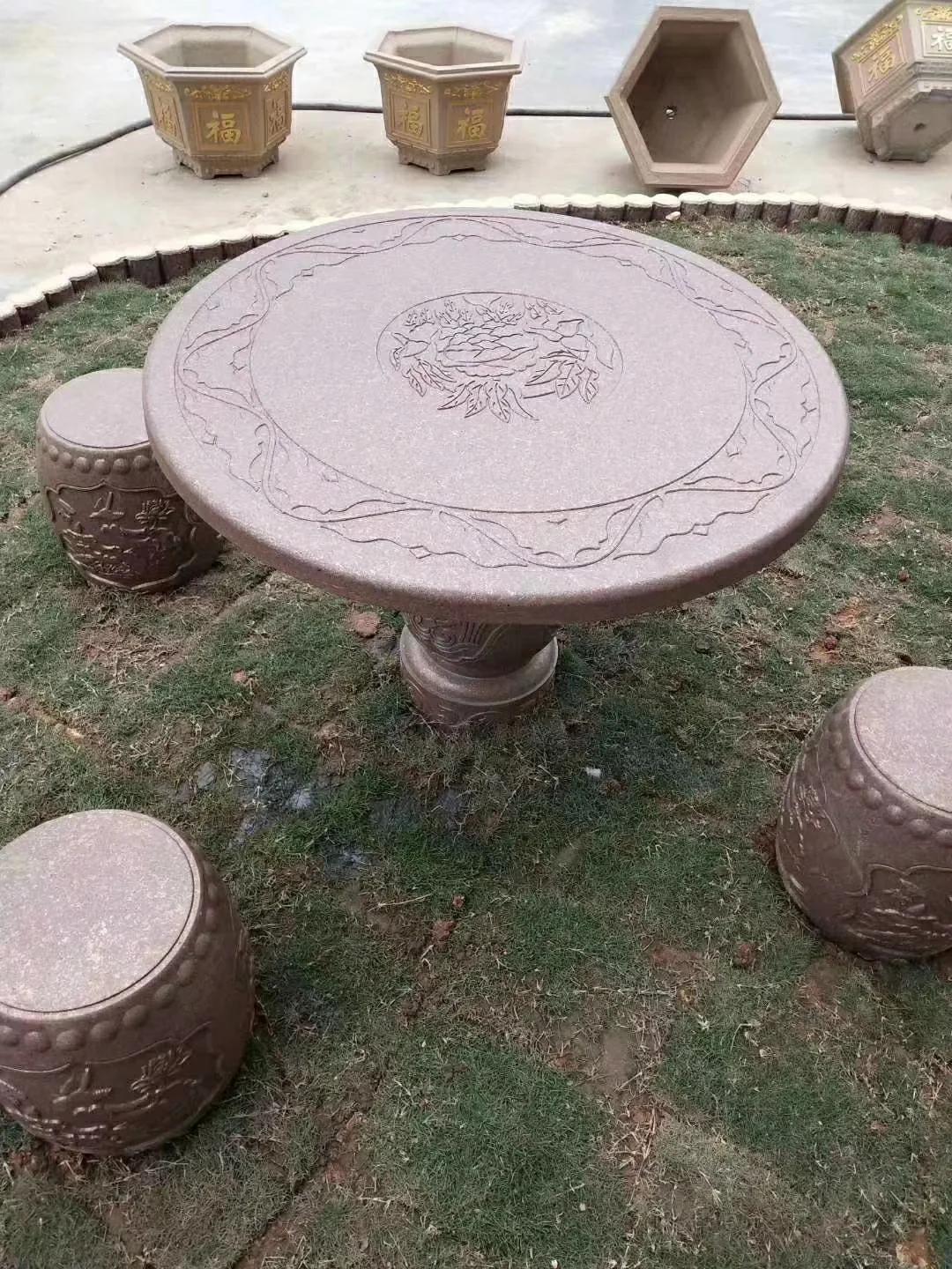 Moule concret en plastique de chaise de table d'ABS pour la décoration de jardin de parc