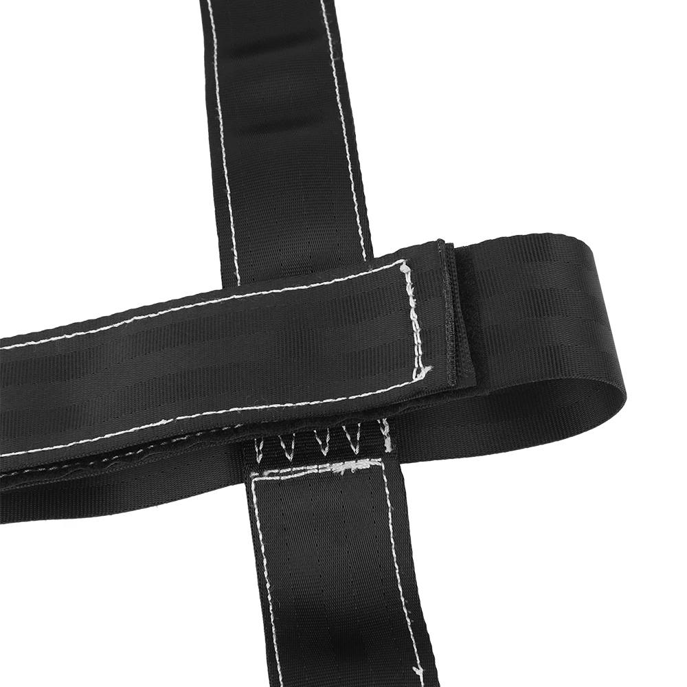 Support de roue arrière de moto, 1000KG, chaînes de pneus, ceinture de harnais, sangle de remorquage