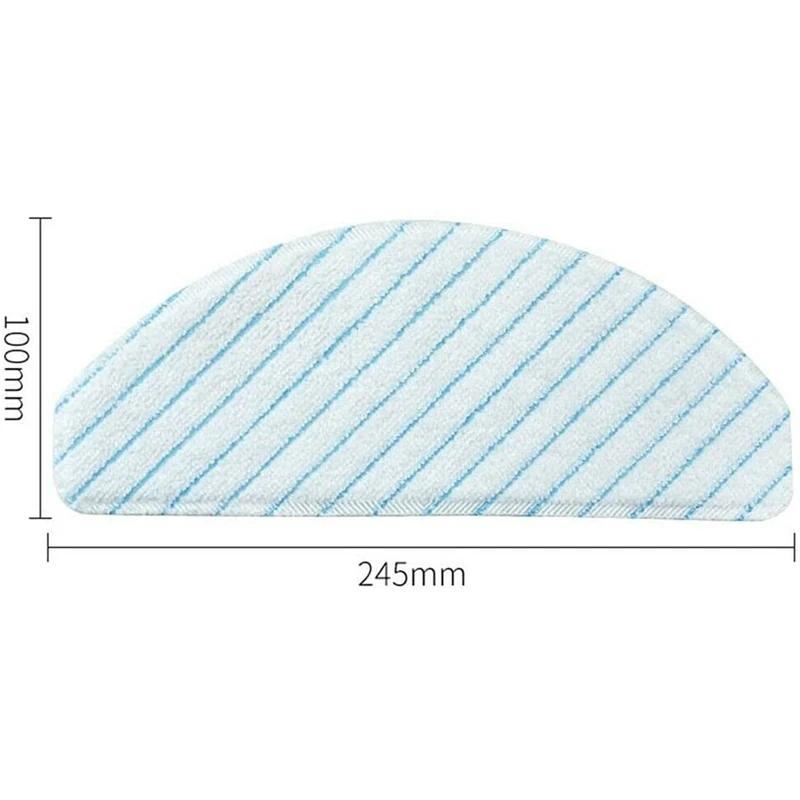 Tampons de nettoyage pour aspirateur Ecovacs Deebot OZMO T8 AIVI T8 Max T9 Power/Max, 50 pièces