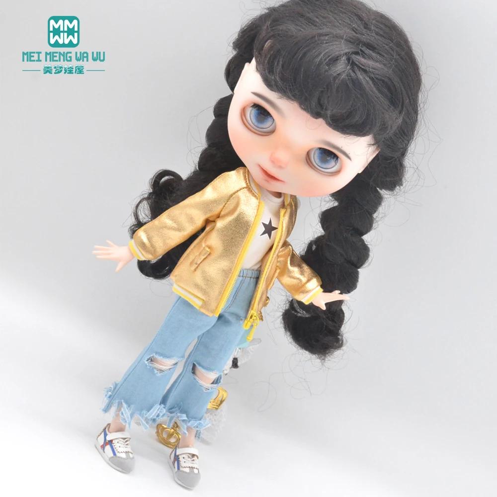 Vêtements de poupée Blyth 28-30cm, jouets, accessoires de poupée Azone, vestes, jeans, chaussures à