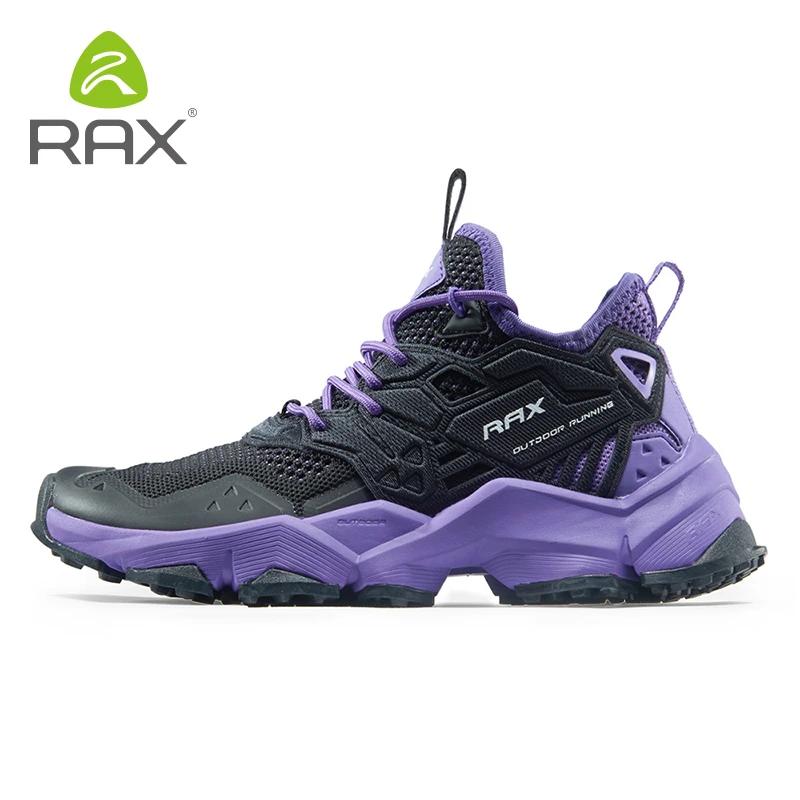 Chaussures de course RAX en caoutchouc naturel unisexe baskets sport plein air respirantes légères