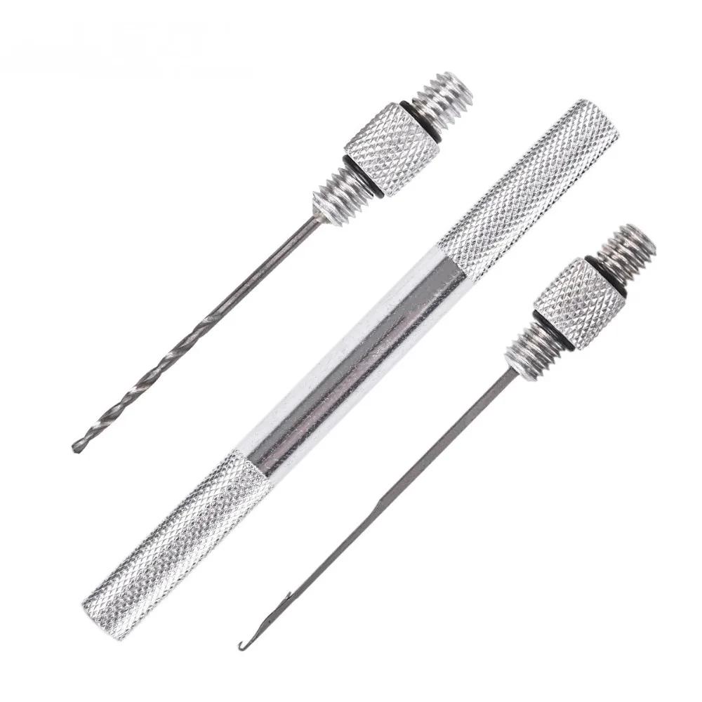 5 en 1 carpe forte gréement de pêche appât aiguille Kit ensemble d'outils appât perceuse Stringer ai