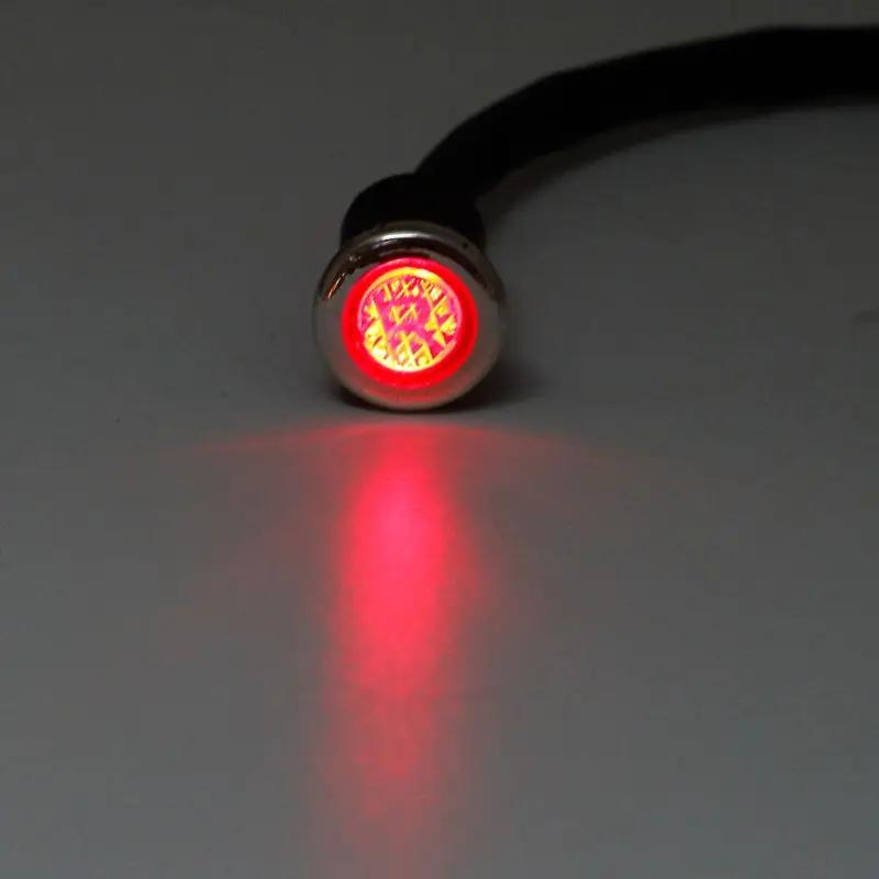 Indicateur lumineux de marche arrière pour moto, 2 pièces, N/R, pour ATV, 50cc, 110cc, 125cc, 150cc,
