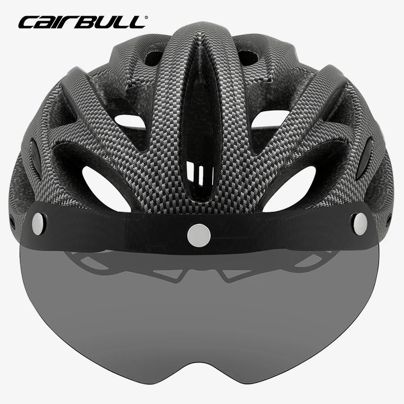 Casque de cyclisme léger route vtt VTT vélo Led casque L pour hommes femmes visoré casque de vélo Ca