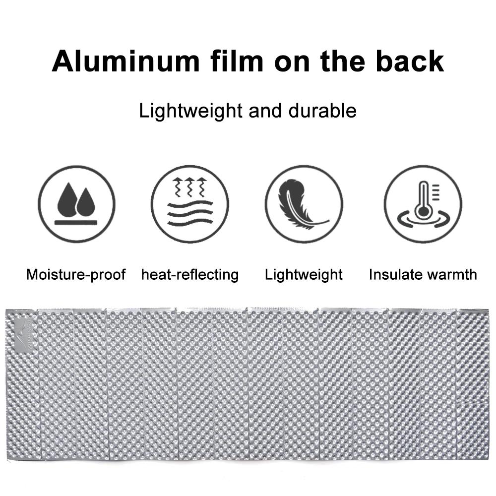 ESEA-Matelas de couchage en mousse portable, étanche à l'humidité, pour voyage, trekking, camping
