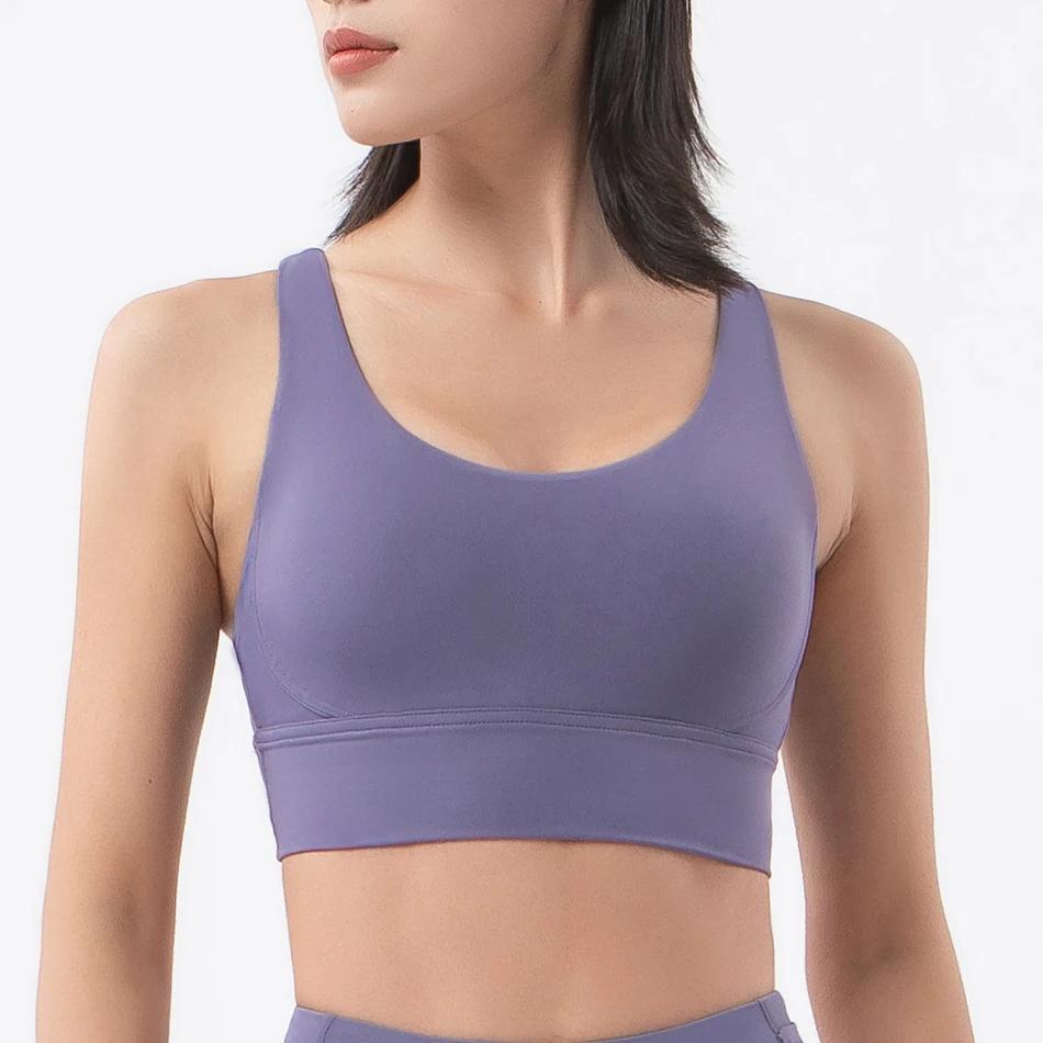 SOISOU – soutien-gorge de sport pour femmes, sous-vêtements élastiques et respirants, 6 couleurs dis