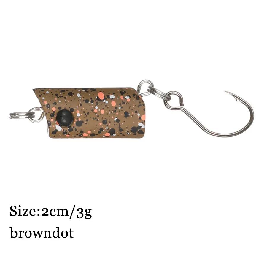 2 cm 3g petit VIB leurre de pêche artificiel Wobbler Mini dur popper appâts nageur truite bar faux a