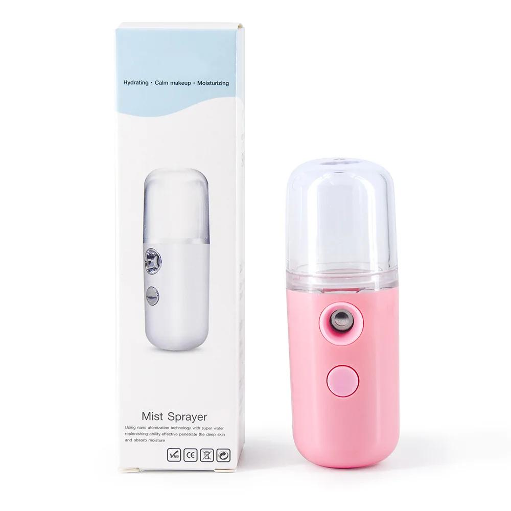 Pulvérisateur Facial à brume USB, humidificateur, nébuliseur Rechargeable, vapeur pour le visage, In