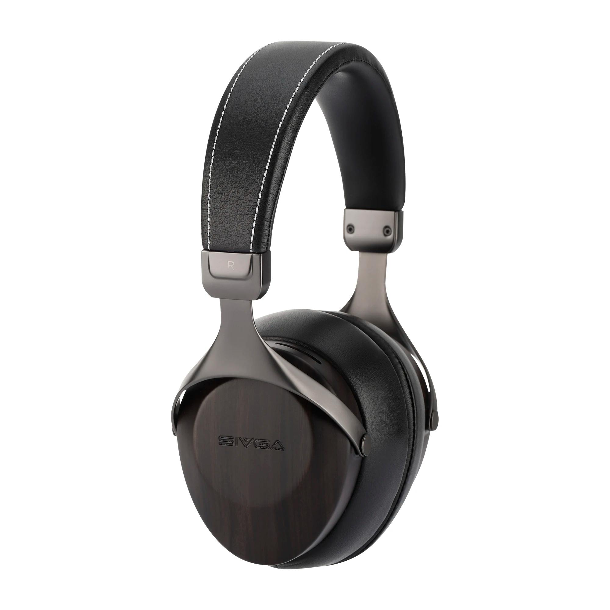 Casque audio circum-auriculaire fermé SIVGA SV021/Robin en bois avec son haute fidélité équilibré et