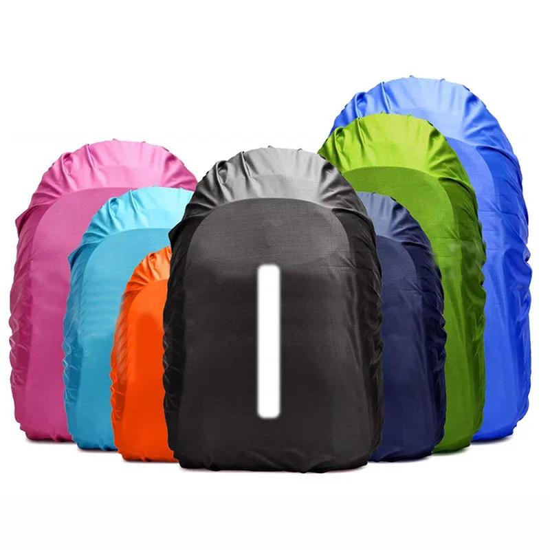Housse de pluie sac à dos réfléchissant 20L 35L 45L 60L sac étanche camouflage tactique Camping en p