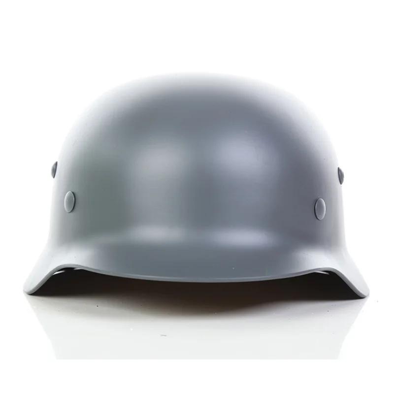 Casque tactique allemand M35 en acier, noir, vert, gris, Airsoft, équipement de sécurité militaire d