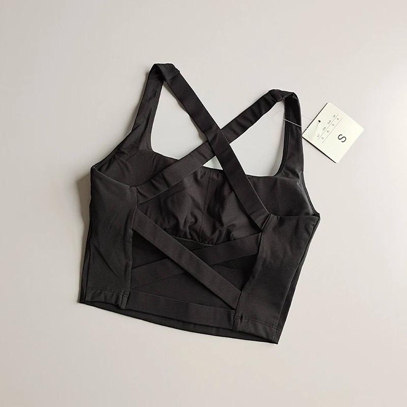 Femmes soutien-gorge de sport sans couture haute Lmpact soutien-gorge de sport Sexy Yoga haut de fit