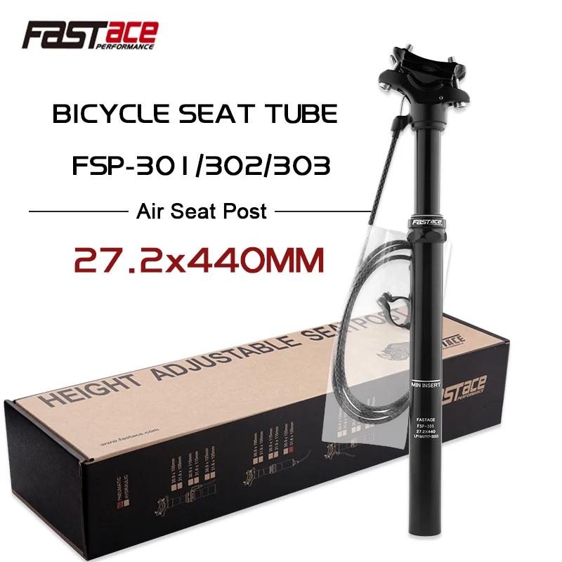 FASTACE tige de selle télescopique 27.2/28.6/30.0/30.4/30.9/31.6/33.9mm compte-gouttes de vélo 440mm