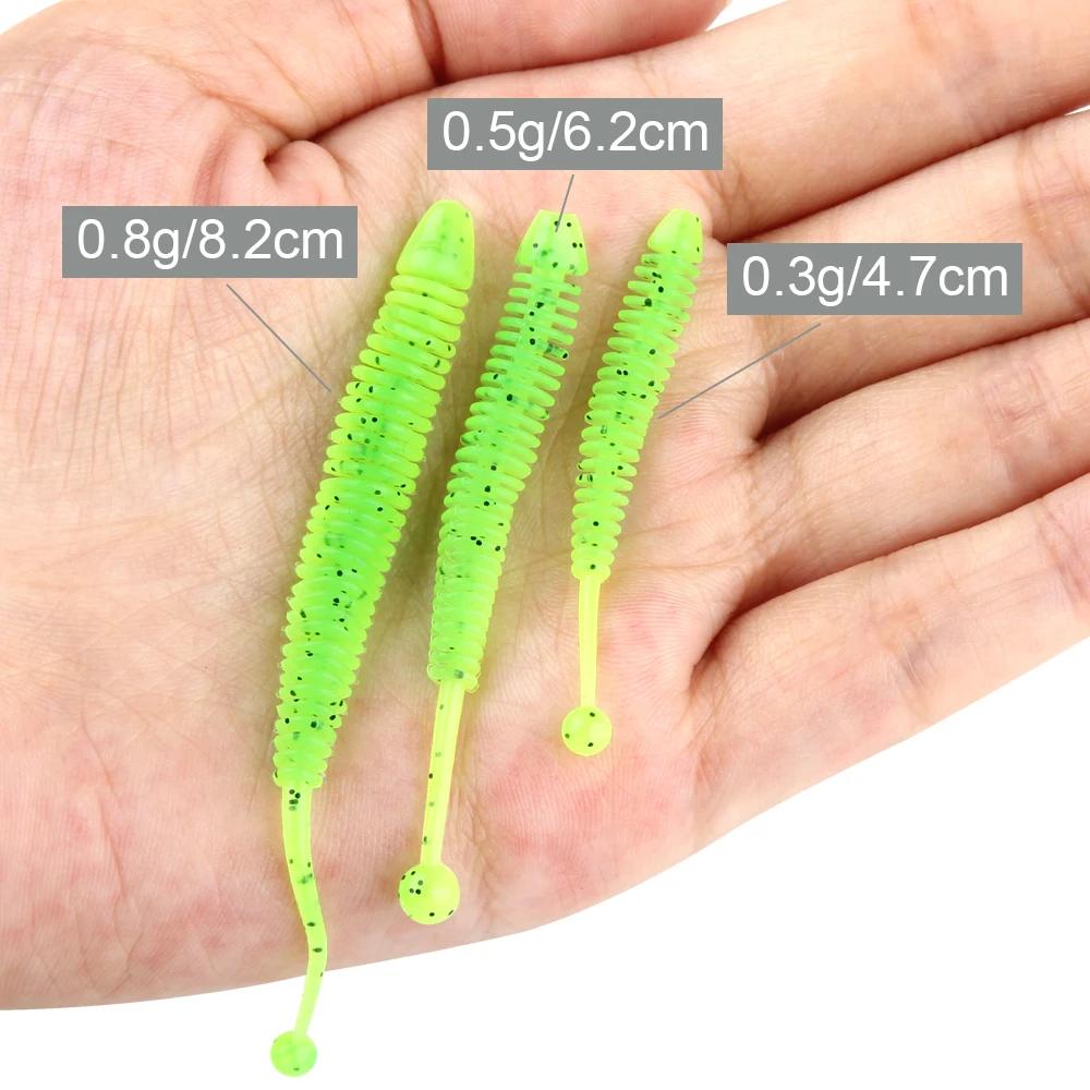 Spinpoler nouvelle queue d'écureuil leurre souple appât de pêche ver route sous-appât appât souple i